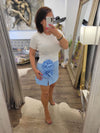 FAUX LEATHER SKINNY HIGH WAISTED PANTS