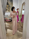FUCHSIA AND BLACK ZEBRA SET OF PANTS AND A BLOUSE