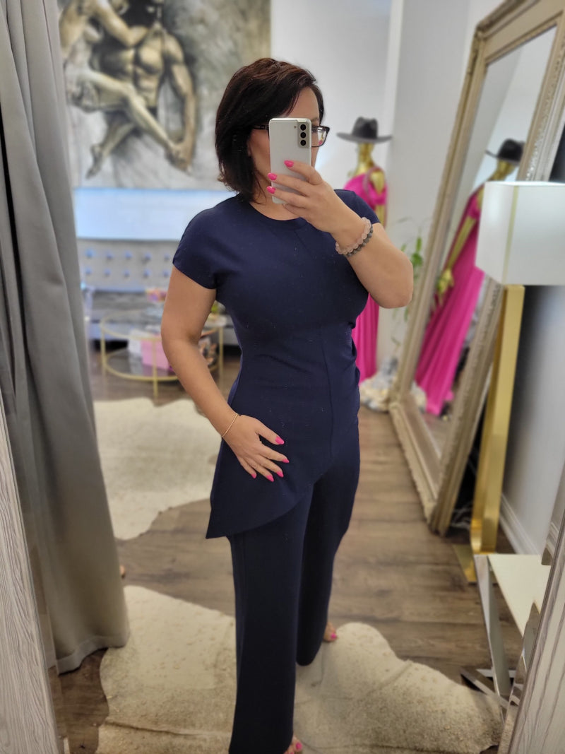 NEVY BLUE CASUAL SET