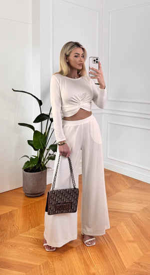 WHITE CASUAL SET - "CITY"