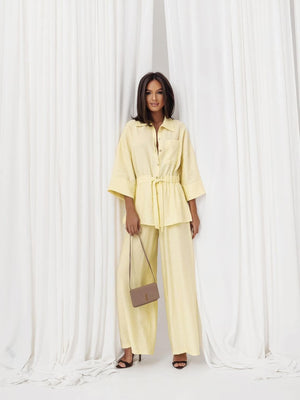 CLEARANCE - YELLOW SPRING SET WITH PANTS