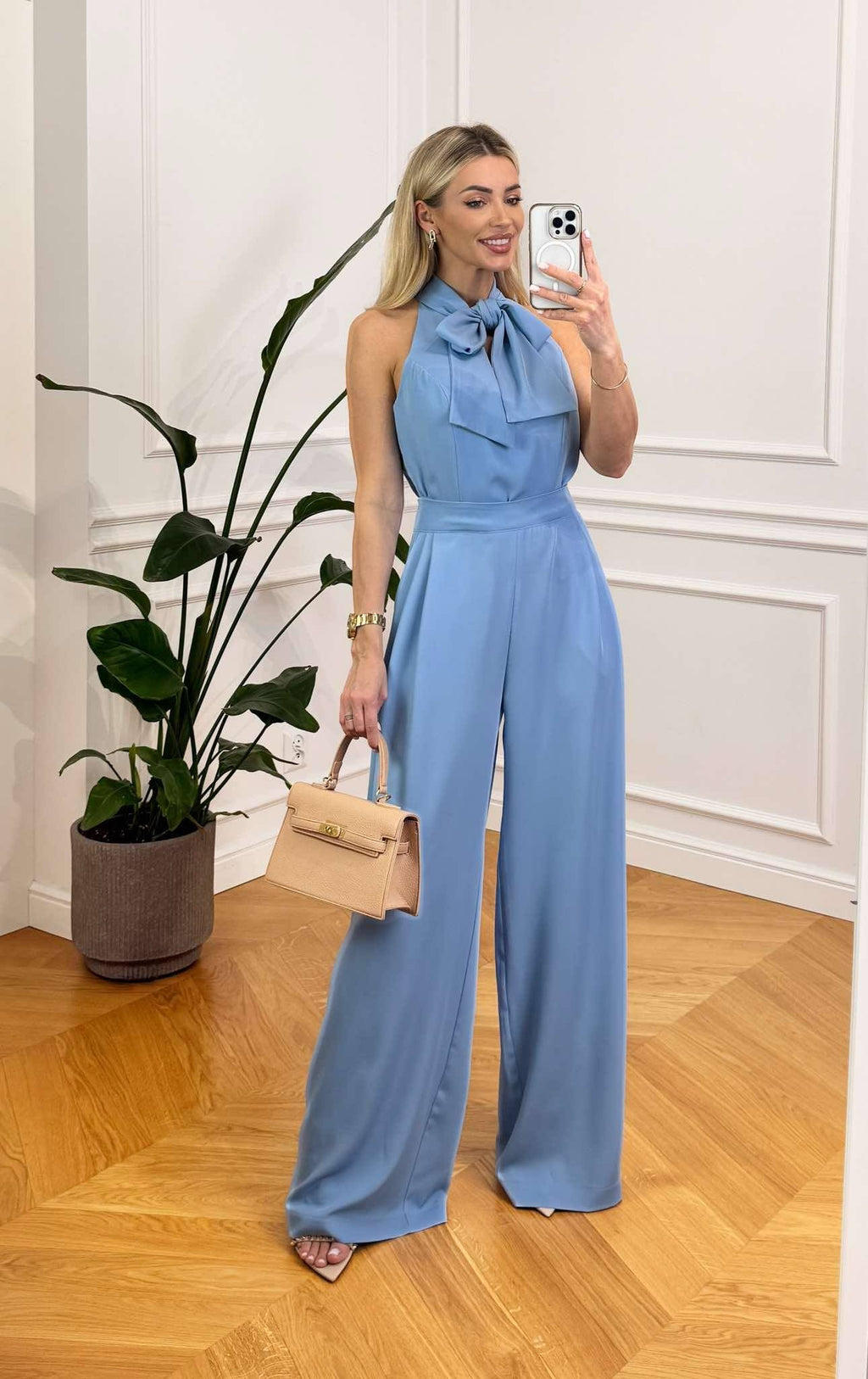 DENIM BLUE SUMMER JUMPSUIT