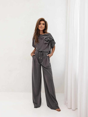 CHARCOAL GREY SUMMER SET