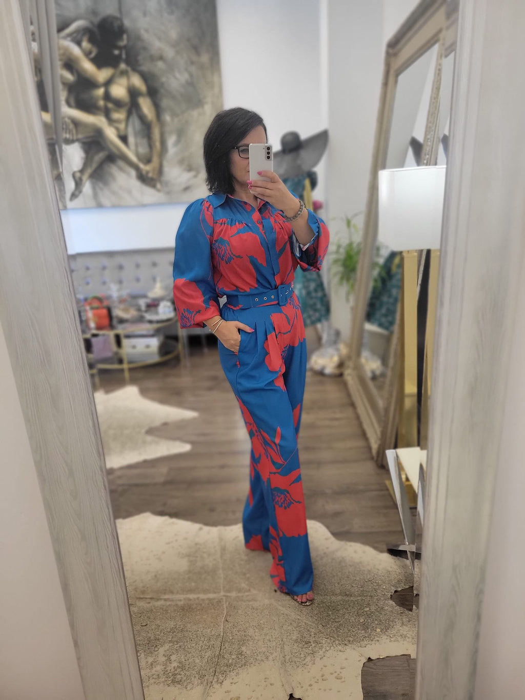 BLUE AND RED SET