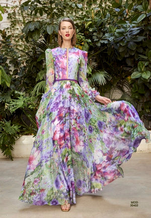 PURPLE MULTI MAXI LENGTH