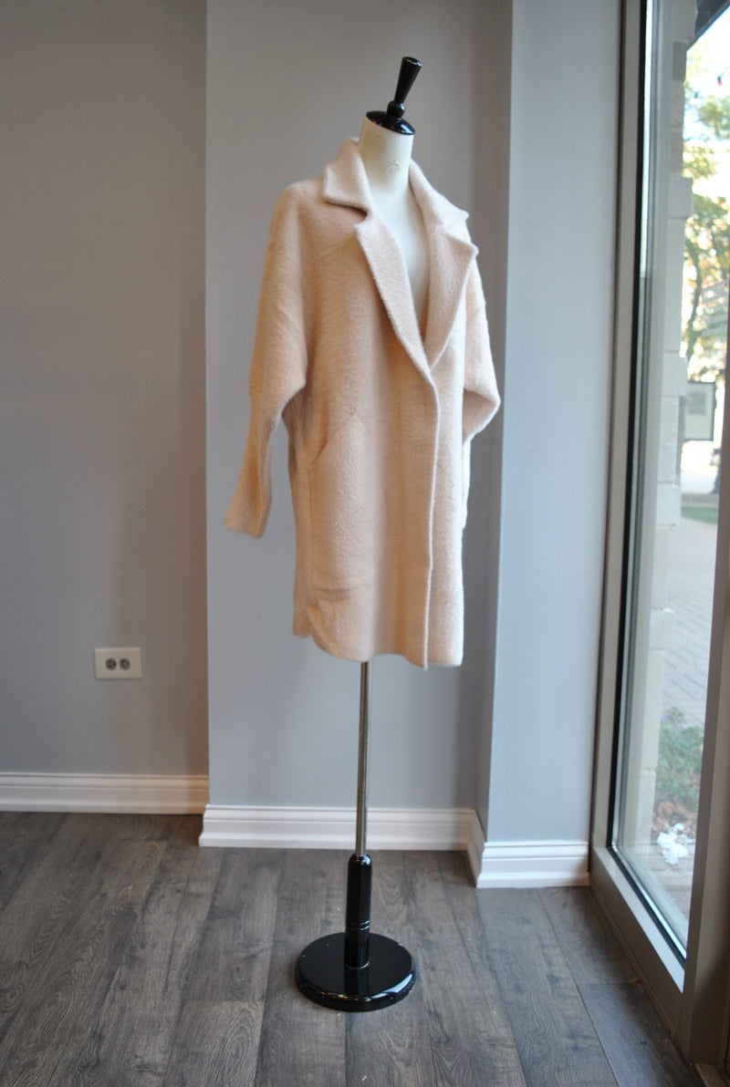 VANILLA SIMLE ALPAKA COAT