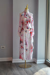 CLEARANCE - PINK MULTI SUMMER STE OF MAXI SKIRT AND A BLOUSE
