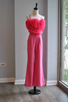 CLEARANCE - FUCHSIA PINK SUMMER FLOWER SET