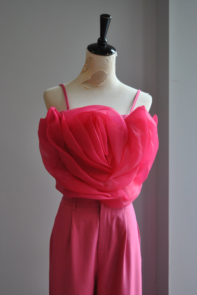 CLEARANCE - FUCHSIA PINK SUMMER FLOWER SET