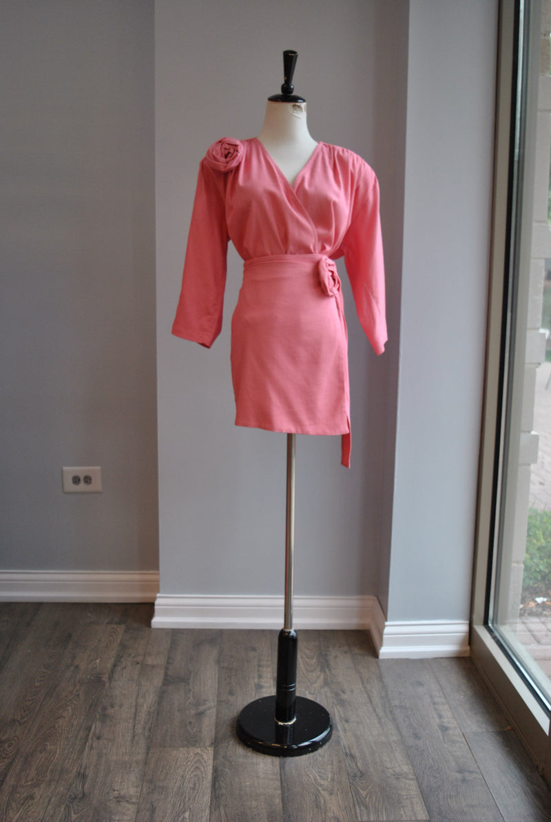 CLEARANCE - PINK LINEN SUMMER SET