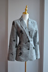 GREY BLAZER WITH SEQUINS