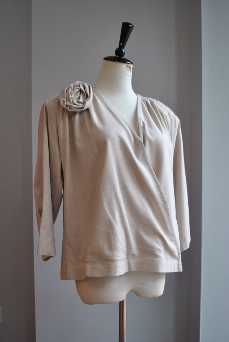 CLEARANCE - OATMEAL SUMMER LINEN SET