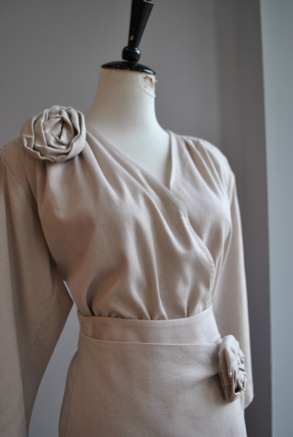 CLEARANCE - OATMEAL SUMMER LINEN SET