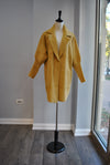 MUSTARD SIMPLE ALPAKA COAT