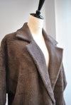 CHOCOLATE BROWN ALPAKA JACKET