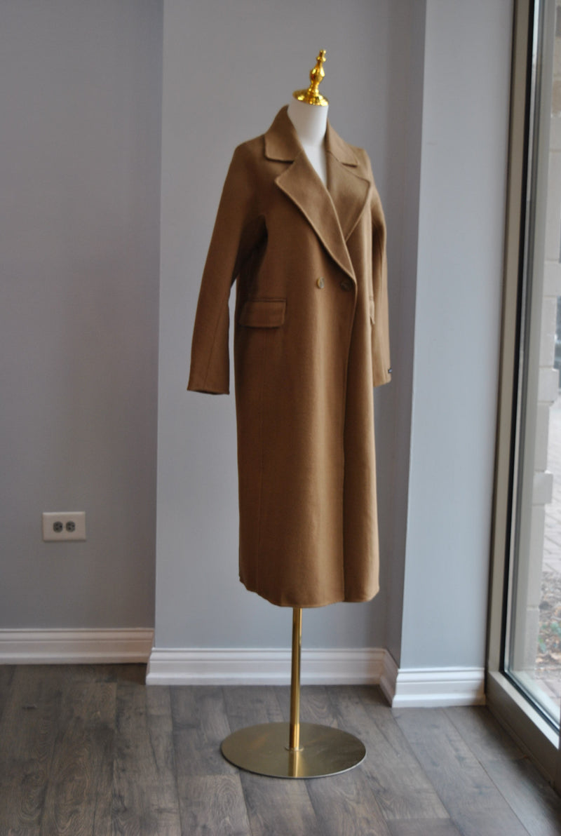 CARAMEL WOOL COAT