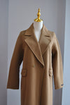 CARAMEL WOOL COAT
