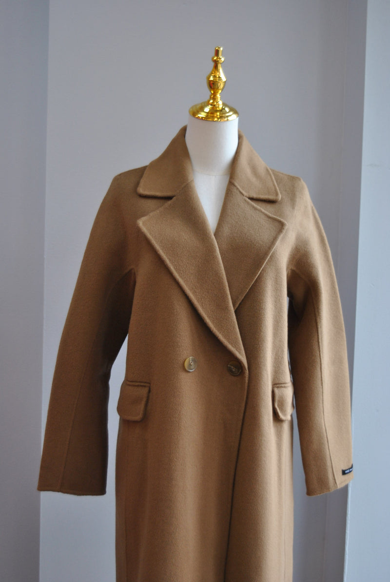 CARAMEL WOOL COAT