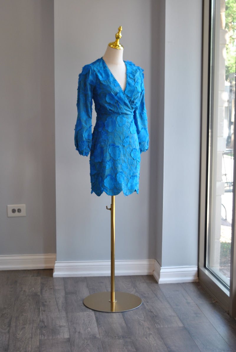 ROYAL BLUE MINI SUMMER DRESS