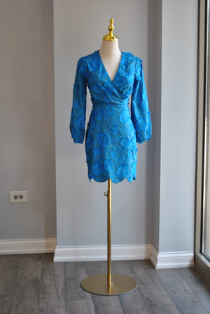 ROYAL BLUE MINI SUMMER DRESS