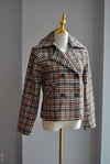 MULTICOLOR CHECK JACKET