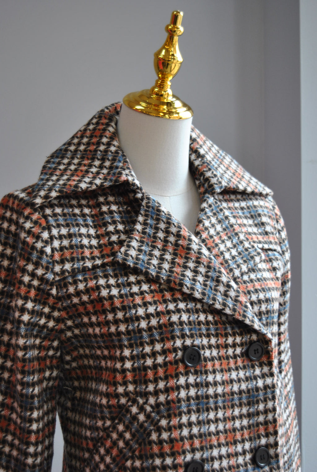 MULTICOLOR CHECK JACKET