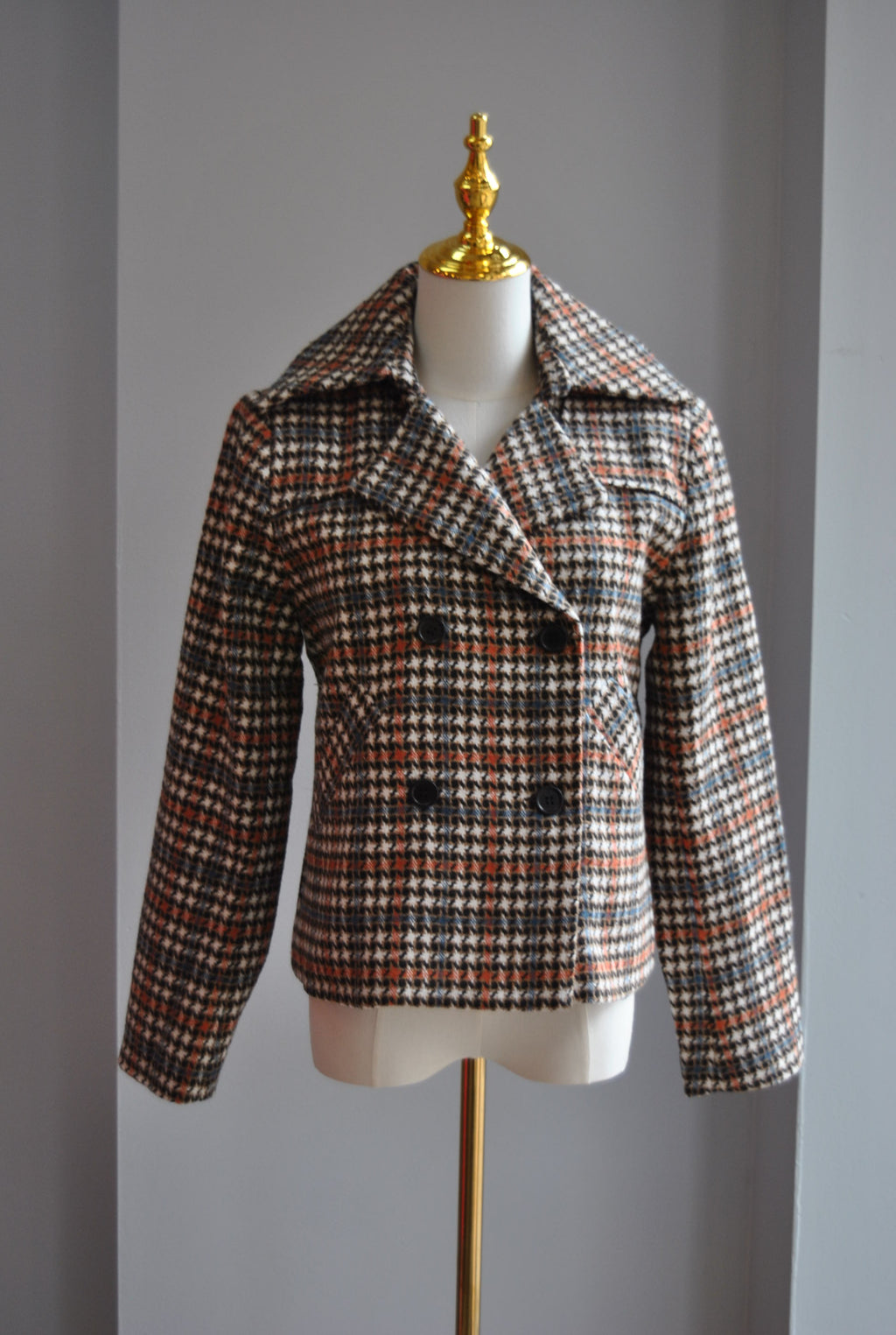 MULTICOLOR CHECK JACKET