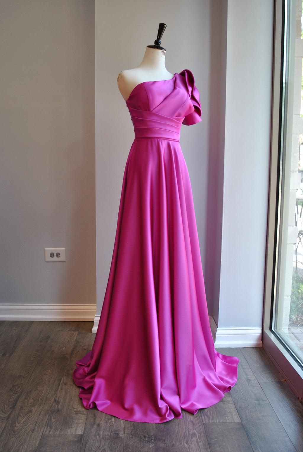 ORCHID EVENING GOWN