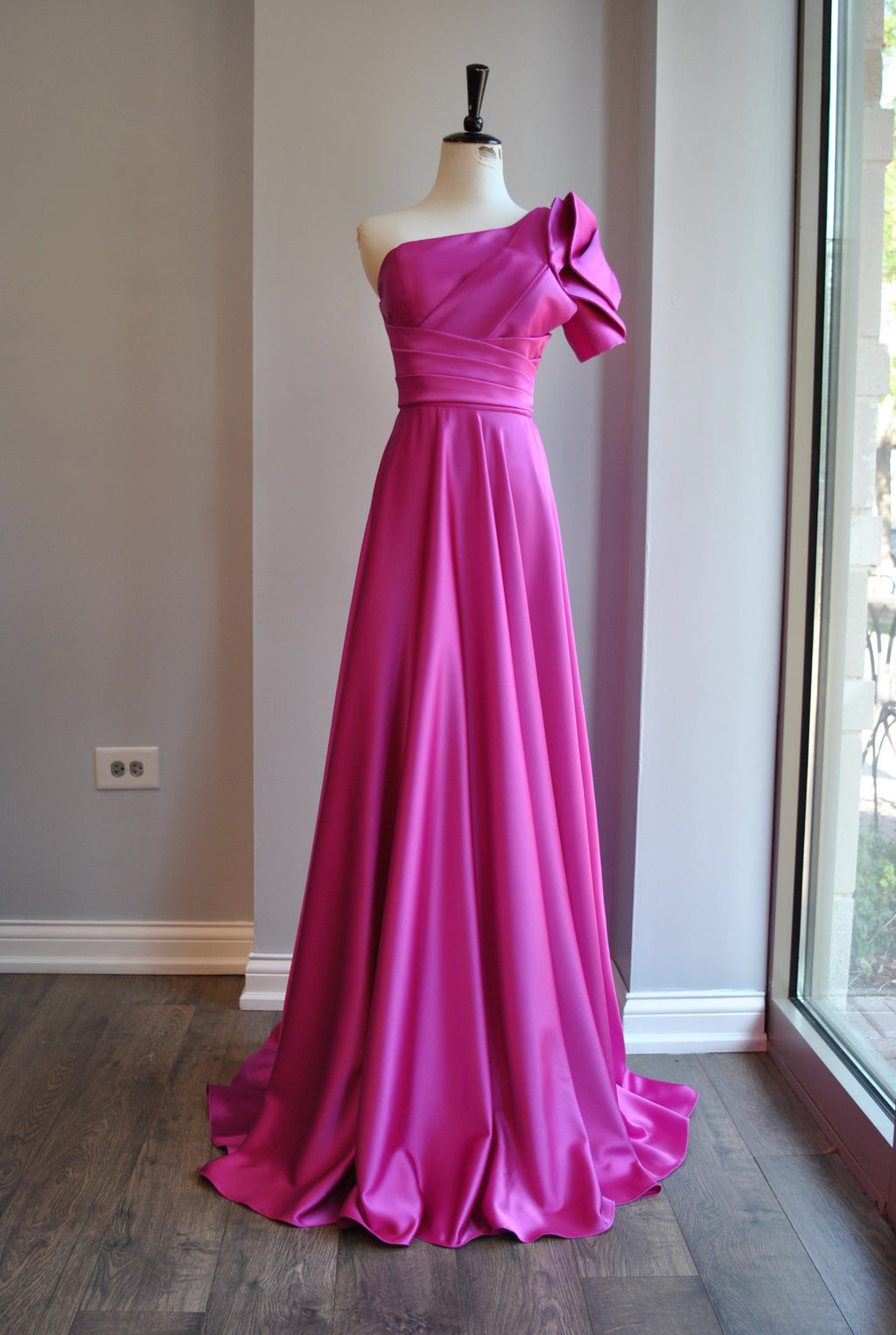 ORCHID EVENING GOWN