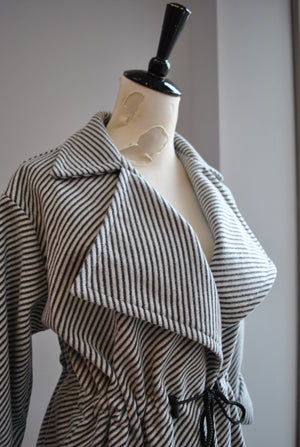 CHARCOAL GREY SPRING JACKET