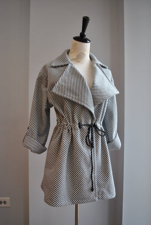 CHARCOAL GREY SPRING JACKET