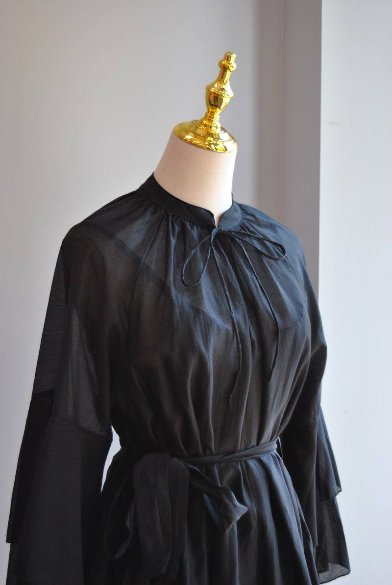 BLACK TUNIC DRESS