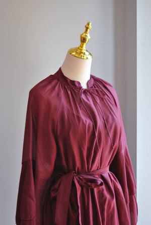 BURGUNDY TUNIC DRESS