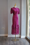 RRCHID MIDI LACE DRESS
