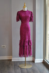 RRCHID MIDI LACE DRESS
