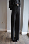 HIGH WAISTED BLACK FAIR PANTS