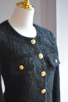 BLACK ALPAKA PERFECT FALL JACKET