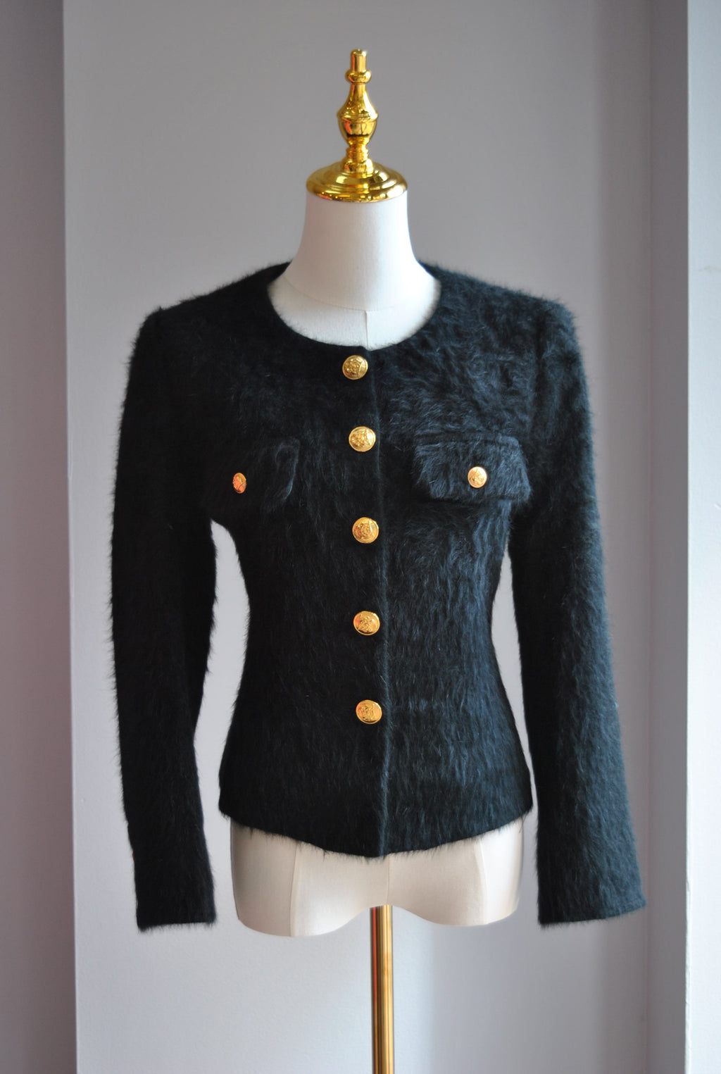 BLACK ALPAKA PERFECT FALL JACKET