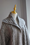 GREY SWEATER CARDIGAN