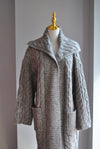 GREY SWEATER CARDIGAN