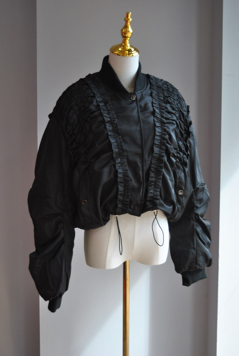 BLACK BOMPER JACKET