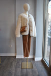 VANILLA FAUX FUR JACKET