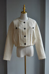 VANILLA CROPPED JACKET