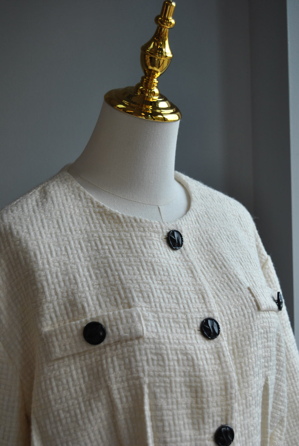 VANILLA CROPPED JACKET