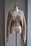 OFF WHITE TURTLENECK STYLE SWEATER