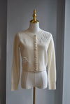 OFF WHITE TURTLENECK STYLE SWEATER