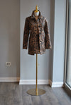 OLIVE GREEN FAUX FUR VEST