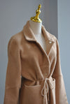 CARAMEL ALPAKA COAT
