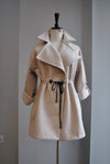 BONE COLOR FALL JACKET
