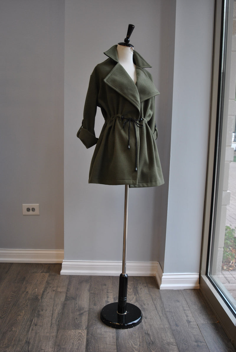 Green fall jacket outlet